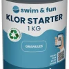 Bassengtilbehør & Pleie^Swim & Fun Klor Starter hurtigklor 1 kg -
