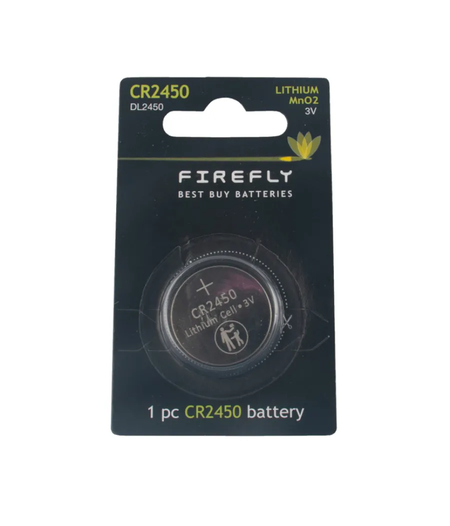 Knappcellebatterier^Firefly Knappcellebatteri 1-pk. CR2450 -