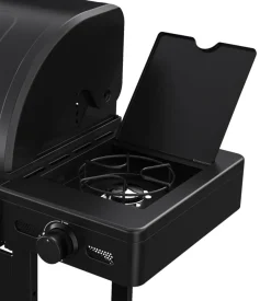 Gassgrill^Grillexpert Kombigrill til gass og kull - ® Svart