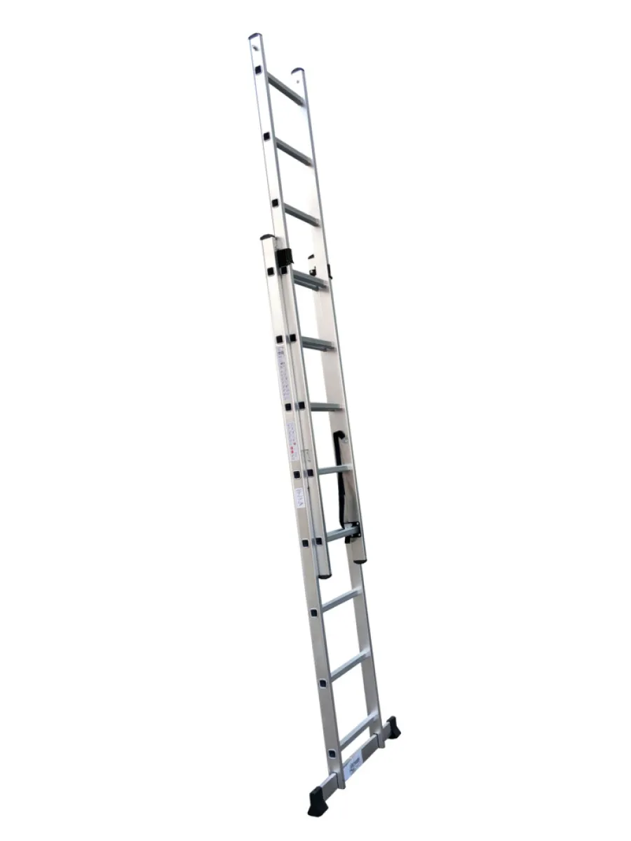 Stiger^Silkeborg Stigefabrik Kombistige i aluminium - 3,4 meter