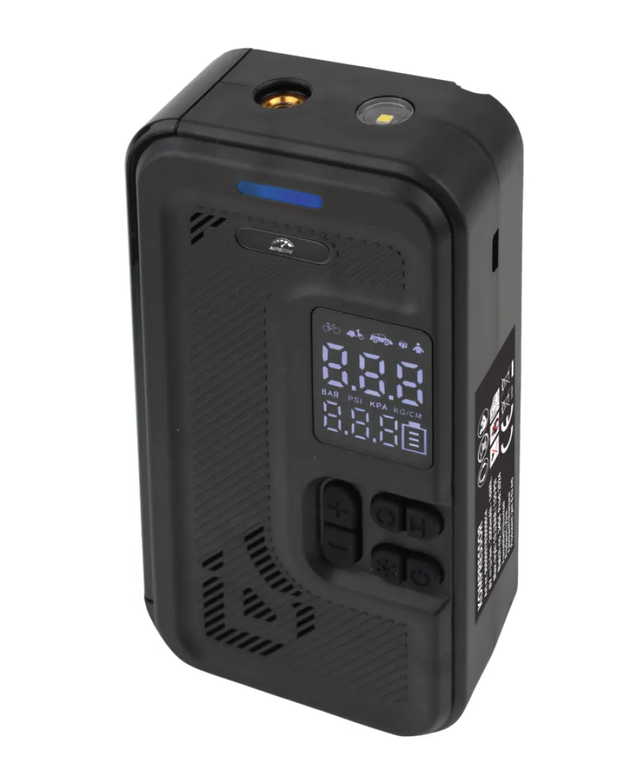 Kompressor|Biltilbehør^Autozone Kompressor akku 2000 mAh -