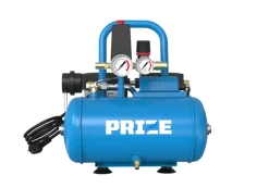 Kompressor^PRIZE Kompressor stillegående 0,75 hk og 6 liters tank -