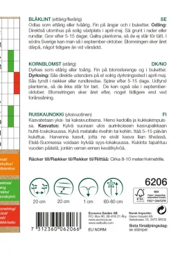 Økologiske Frø^Weibulls Kornblomst økologisk
