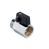 Kraner Og Ventiler^ Kulekran 1/2" x 1/2" svart grep