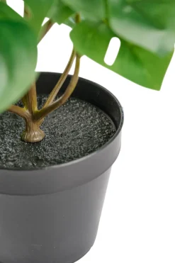 Kunstige Planter|Boliginnredning^DAY Kunstig monstera plante i potte H32 cm innendørs -