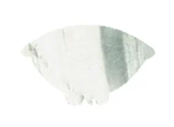 Lister^Hornbaek Kvartstafflist plast hvit – 19 x 19 x 3000 mm