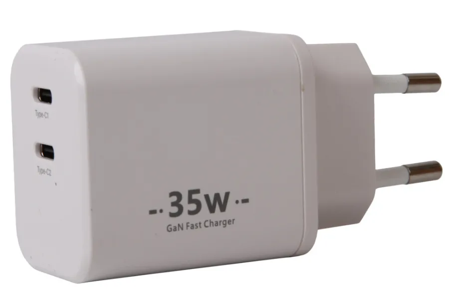 Kabler & Adaptere^PhoneFood Lader 35 W 2×USB-C