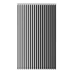 Lamellgardiner^ Lamellgardin 100 x 250 cm Svart