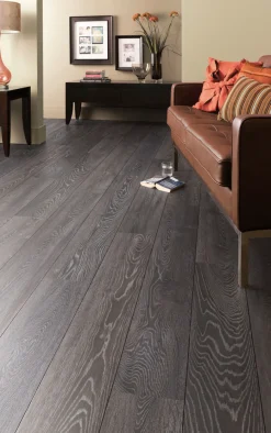 Gulv^Readyfix Laminatgulv impulse collection - mørk eik