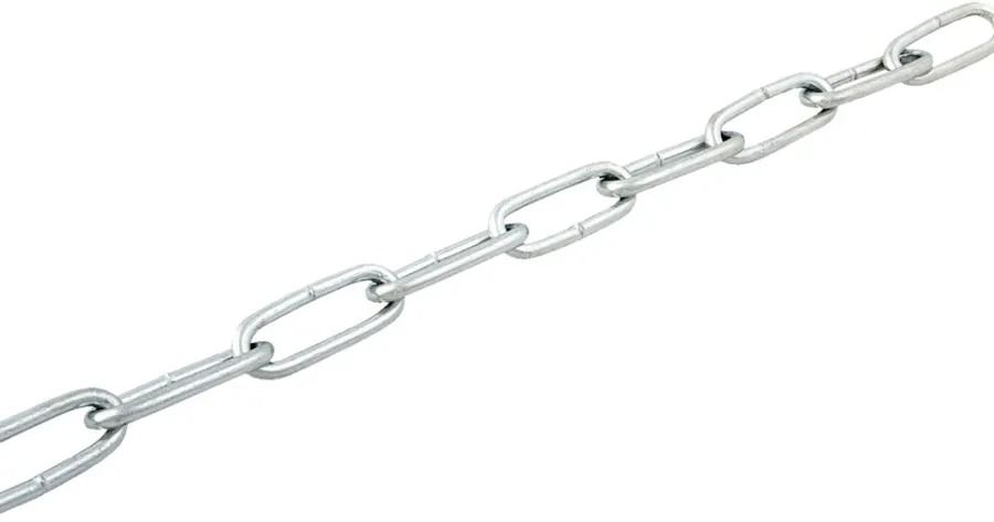 Kjettinger & Vaiere^Home it Langlenket kjetting 5 mm x 2 m