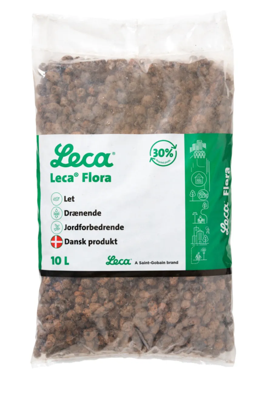 Gjødsel|Jord^Weber Saint-Gobain Leca® Flora Planteleca 10 liter