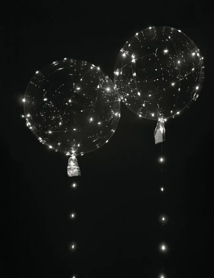 Pynt & Festutstyr^ LED ballong Ø50 cm 2 stk.