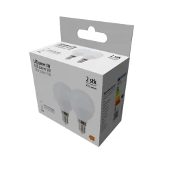 Led-Pærer^ LED-kronepærer 4,9 W E14 - 2 pk.