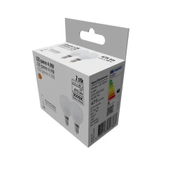 Led-Pærer^ LED-kronepærer 4,9 W E14 - 2 pk.
