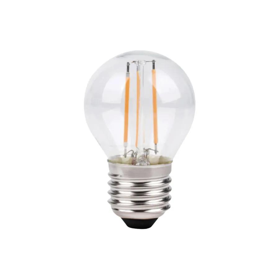 Led-Pærer^ LED-kronepærer 2,9 W E27 - 2-pk.