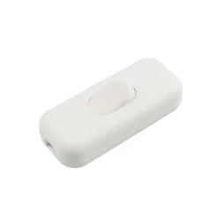 Stikkontakter & Brytere^Elworks Ledningsbryter 4A u/jord hvit
