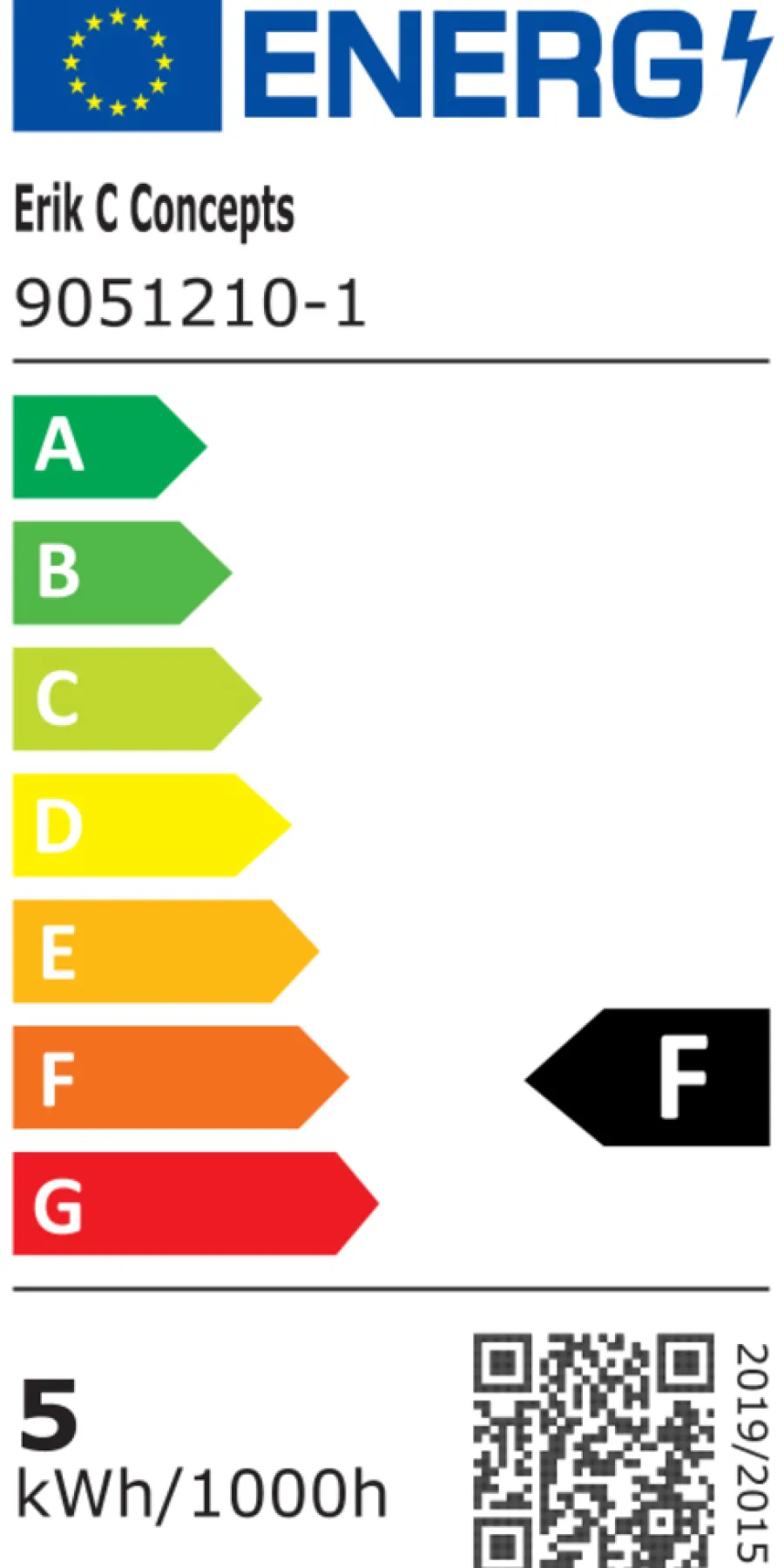 Led-Pærer^ LED-pære 4-pk mignon E14 4,9 W