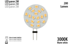Led-Pærer^ LED-stiftpære 2 W G4 - 1 stk.