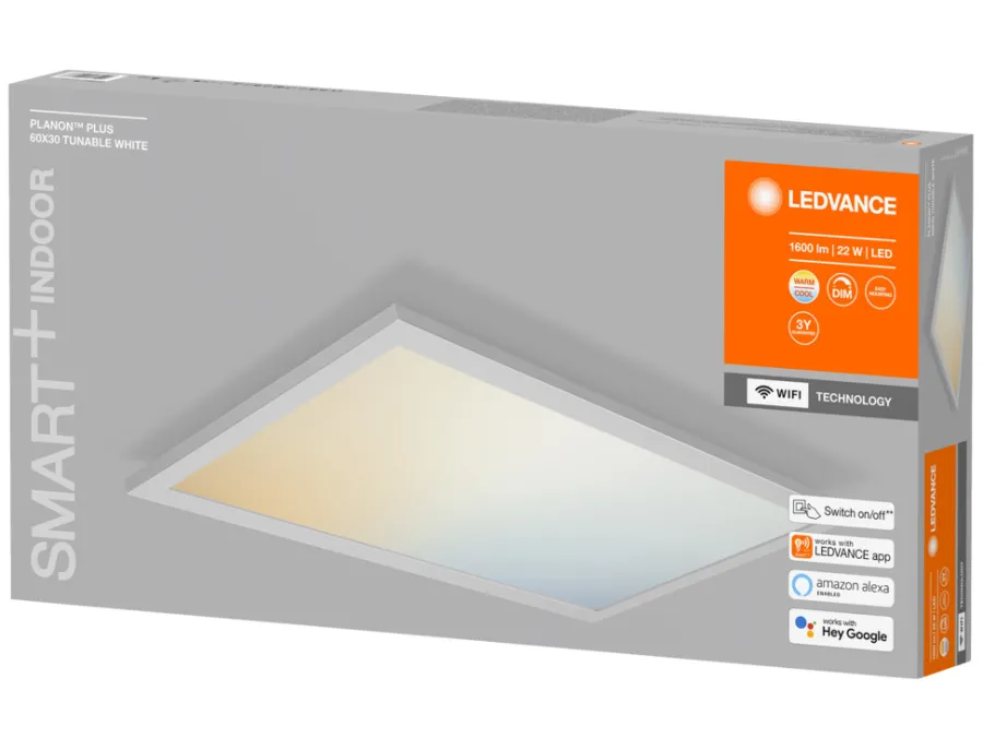 Smart Lamper|Taklamper^LEDVANCE SMART+ Planon Plus LED-armatur 22 W