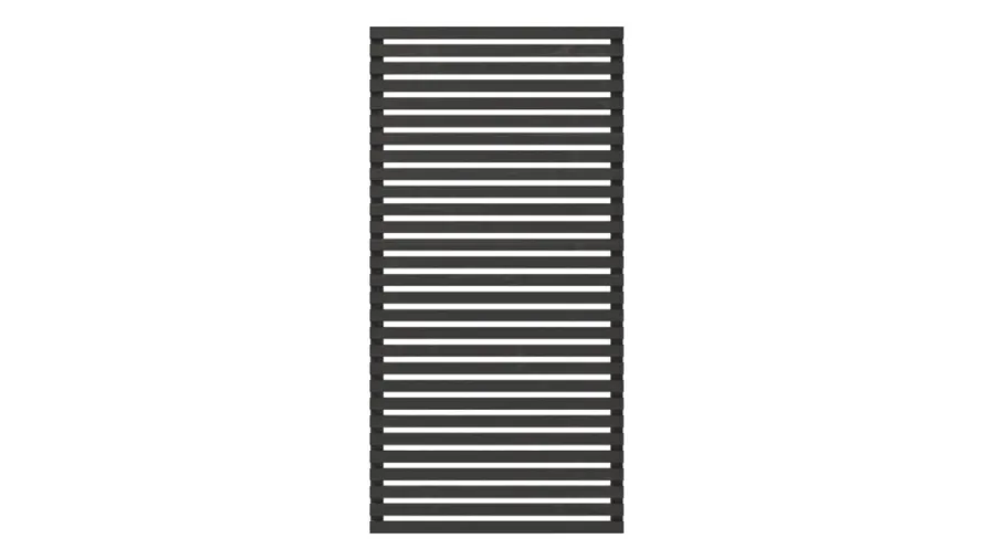 Levegger^ Levegg svart grunnet 90 x 180 cm