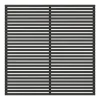 Levegger^ Levegg svart grunnet 180 x 180 cm
