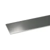 Profillister^ Listprofil flat sølv - 2 x 25 mm x 2 meter