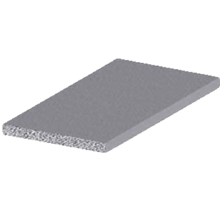 Profillister^ Listprofil flat sølv - 2 x 25 mm x 2 meter
