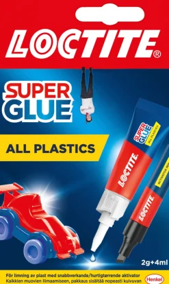 Superlim^Loctite Super Glue All Plastics