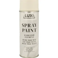 Radiatormaling|Spraymaling^Luxi radiatorspray hvit matt - 400 ml