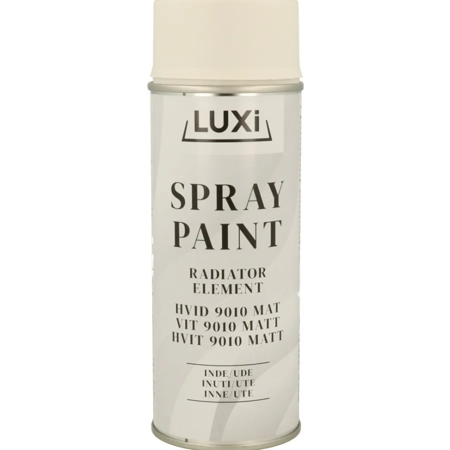 Radiatormaling|Spraymaling^Luxi radiatorspray hvit matt - 400 ml