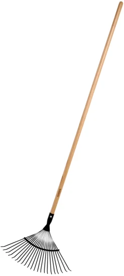 River Og Raker^Garden Løvrive m/22 tenner ask 190 cm - ®