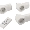 Stikkontakter & Brytere^Elworks Lysbrytersett trådløst 3-pk