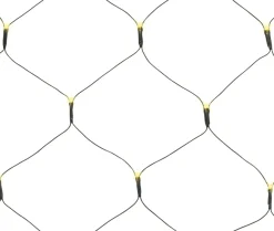 Dekorativ Belysning - Utendørs^Stemning Lysnett m/timer 100 LED-pærer 1 x 1,8 meter
