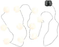 Dekorativ Belysning - Utendørs^Garden Lysslynge med 10 LED-pærer - ®