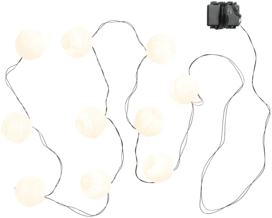 Dekorativ Belysning - Utendørs^Garden Lysslynge med 10 LED-pærer - ®
