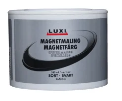 Hobbymaling|Veggmaling^Luxi Magnetmaling svart 380 ml -