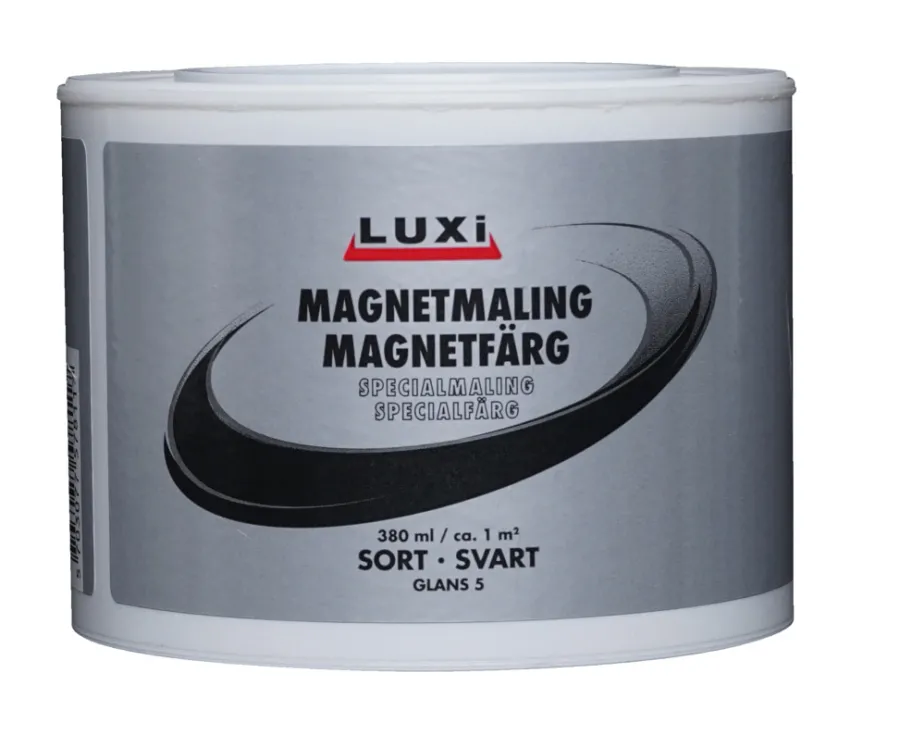 Hobbymaling|Veggmaling^Luxi Magnetmaling svart 380 ml -
