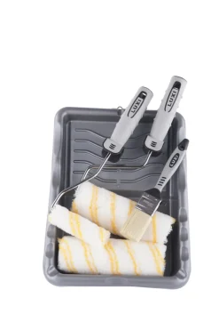 Rull- Og Penselsett^Luxi Malerull- og penselsett 10/18 cm 7 deler -