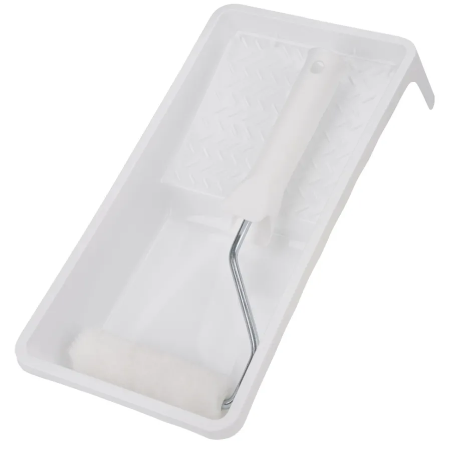 Rull- Og Penselsett^Stabile Malerullsett 10 cm 3 deler