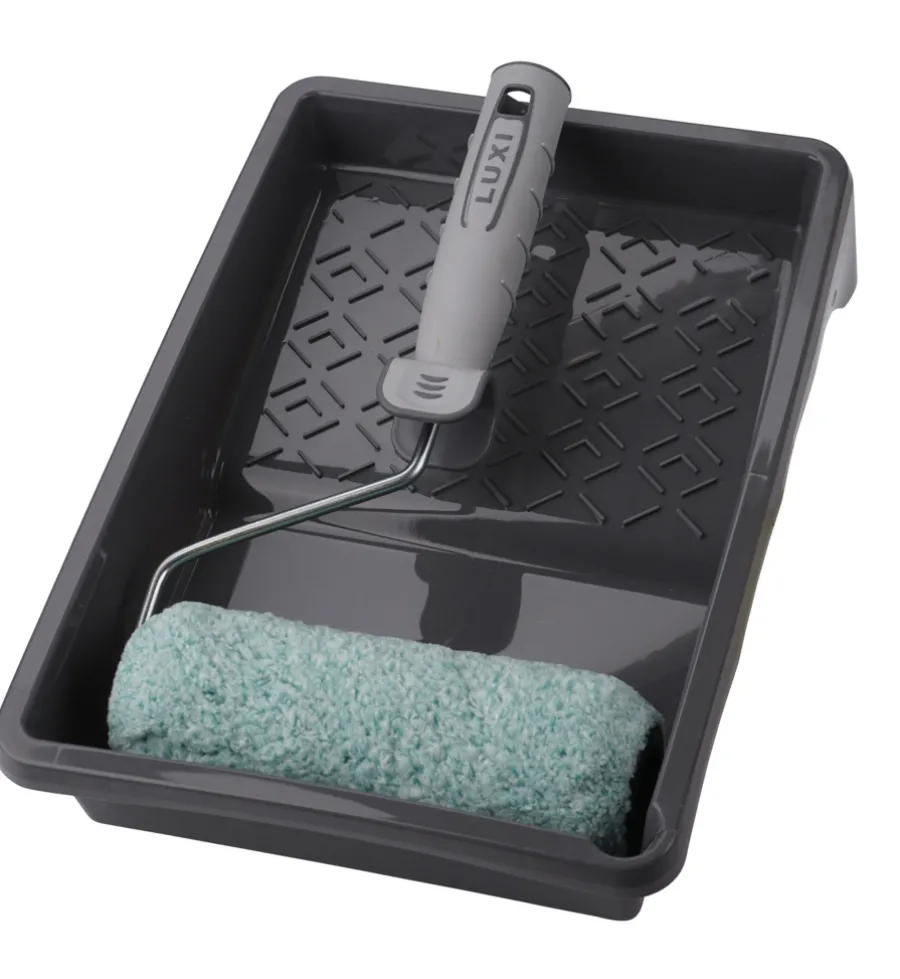 Rull- Og Penselsett^Luxi Malerullsett 18 cm 3 deler -