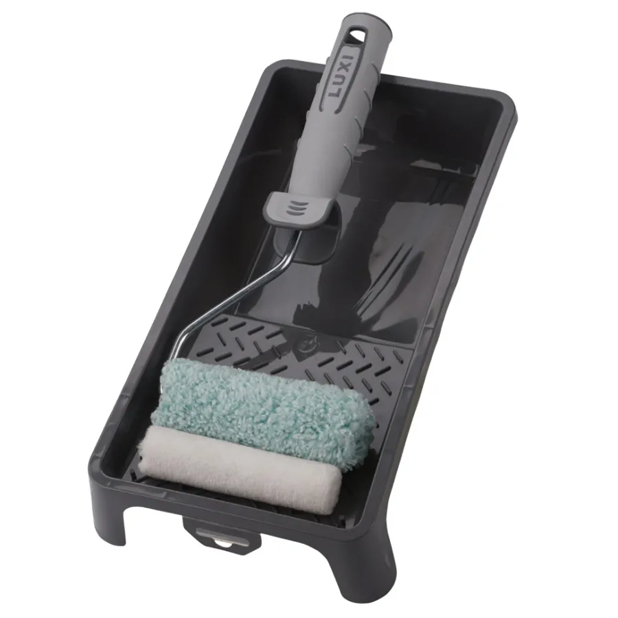 Rull- Og Penselsett^Luxi Malerullsett 10 cm 4 deler -