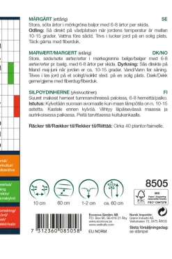 Frø^Weibulls Margert 'Early Onward'