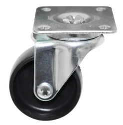 Møbelhjul^Home it Møbelhjul dreibart med plate svart 50 mm