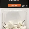 Møbelknotter^Home it Møbelknotter Ø20 mm hvit plast 24 stk.