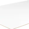 Mdf-Plater^Hornbaek MDF-plate 3 mm hvit - 80 x 120 cm