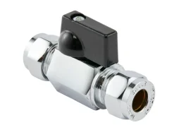 Kraner Og Ventiler^ Minikuleventil 10 mm m/ grep