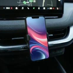 Lyd & Tilbehør Til Mobiltelefoner|Biltilbehør^Autozone Mobilholder med trådløs lading –
