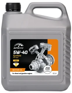 Motorolje & Spylervæske^Autozone Motorolje fullsyntetisk 5W-40 - 4 liter