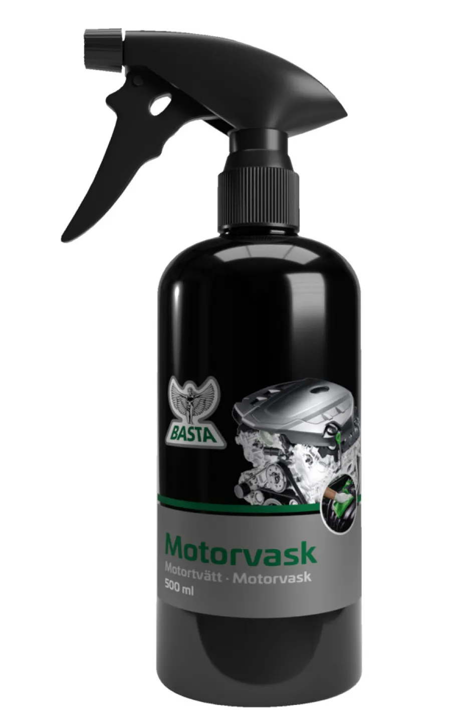 Rengjørings- & Poleringsmidler^Basta Motorvask 500 ml -
