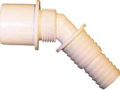 Rørkoblinger^ Multislangenippel 32 mm Hvit